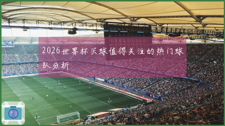 2026世界杯买球值得关注的热门球队分析